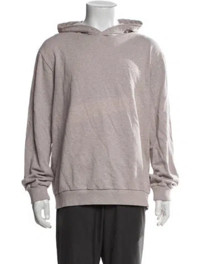 Pre-owned A.p.c. Crew Neck Long Sleeve Hoodie In Grey