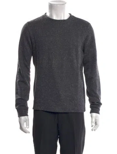 Pre-owned A.p.c. Crew Neck Long Sleeve Pullover In Gray