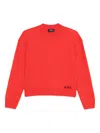 Apc Crew-neck Seater In Red