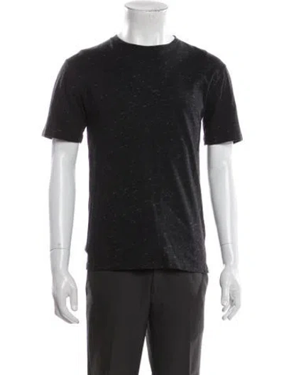 Pre-owned A.p.c. Crew Neck Short Sleeve T-shirt In Black