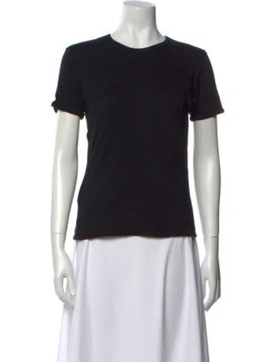 Pre-owned Apc Crew Neck Short Sleeve T-shirt In Blue