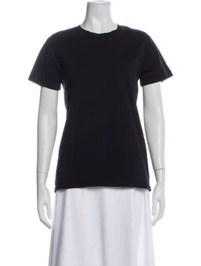 Pre-owned Apc Crew Neck Short Sleeve T-shirt In Blue