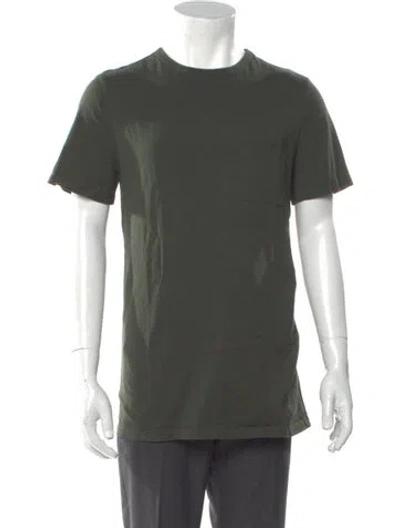 Pre-owned Apc Crew Neck Short Sleeve T-shirt In Gray
