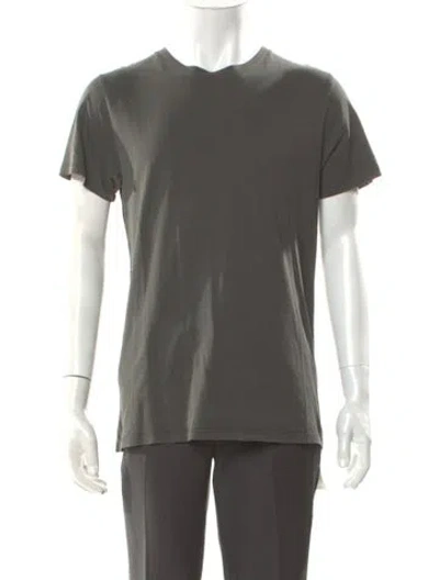 Pre-owned Apc Crew Neck Short Sleeve T-shirt In Gray