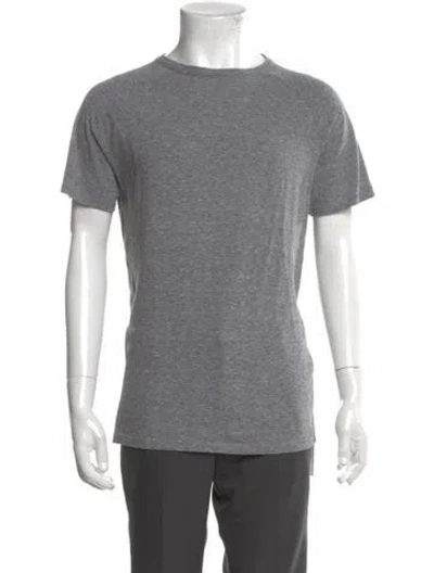 Pre-owned A.p.c. Crew Neck Short Sleeve T-shirt In Gray