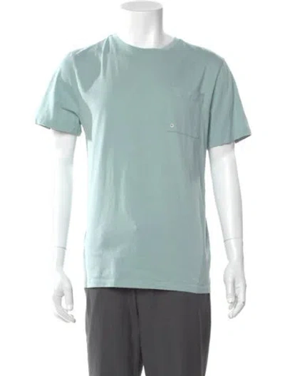 Pre-owned Apc Crew Neck Short Sleeve T-shirt In Green