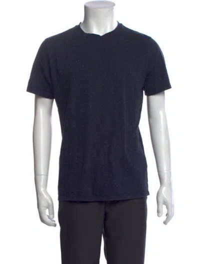 Pre-owned A.p.c. Crew Neck Short Sleeve T-shirt In Grey