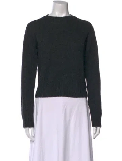 Pre-owned A.p.c. Crew Neck Sweater In Black
