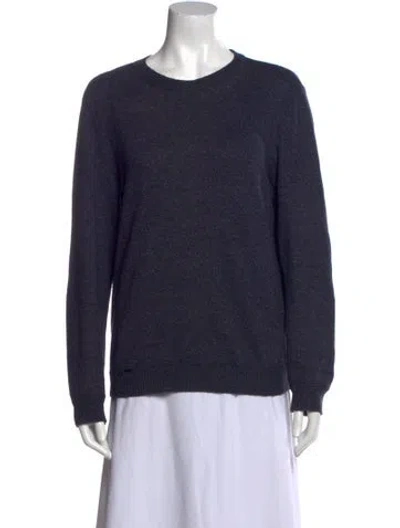 Pre-owned Apc Crew Neck Sweater In Blue