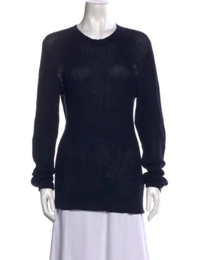 Pre-owned Apc Crew Neck Sweater In Blue