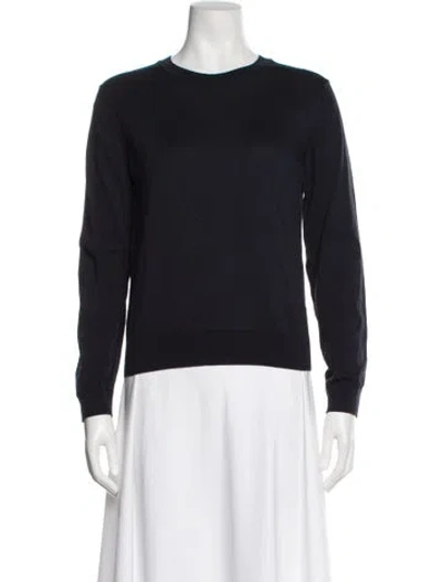 Pre-owned Apc Crew Neck Sweater In Blue