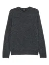 Apc Crew-neck Sweater In Gray