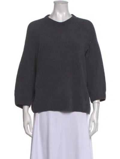 Pre-owned A.p.c. Crew Neck Sweater In Grey