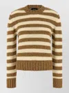Apc Striped Sweater Sweaters And Cardigans Brown In Brown