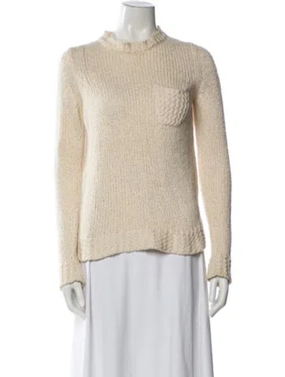 Pre-owned Apc Crew Neck Sweater In Neutral