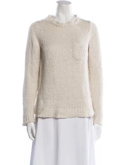 Pre-owned Apc Crew Neck Sweater In Neutral