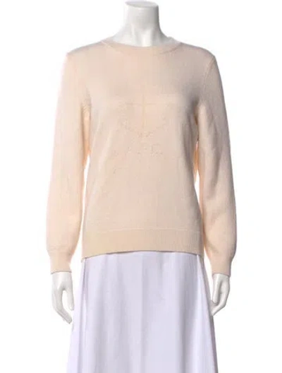 Pre-owned A.p.c. Crew Neck Sweater In Neutrals
