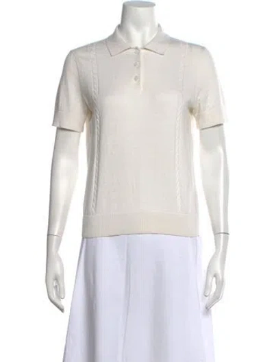 Pre-owned A.p.c. Crew Neck Sweater In Neutrals