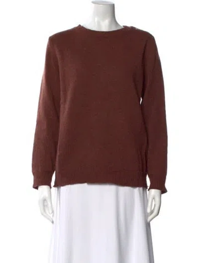 Pre-owned Apc Crew Neck Sweater In Red