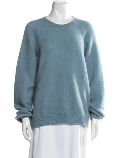 Pre-owned A.p.c. Crew Neck Sweater W/ Tags In Blue