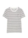 A.p.c. Crew Neck T-shirt In Multi