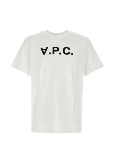 Apc Crew-neck T-shirt In White