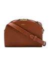 Apc Demi-lune Crossbody Bag In Brown