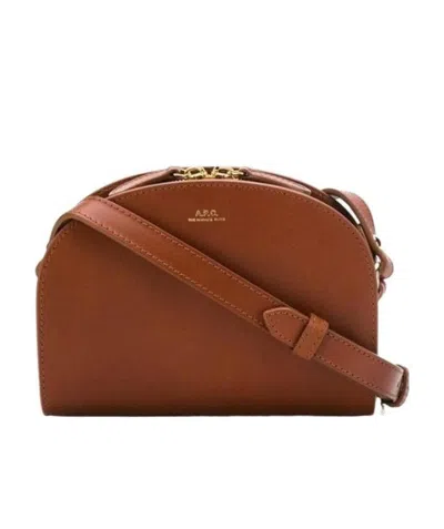 APC A.P.C. DEMI LUNE MINI CROSSBODY BAG