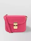Apc A.p.c. Grace Bag In Leather With Logo