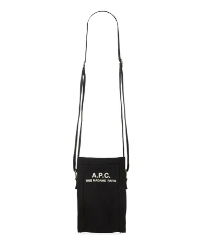 Apc Crossbody Bag In Black