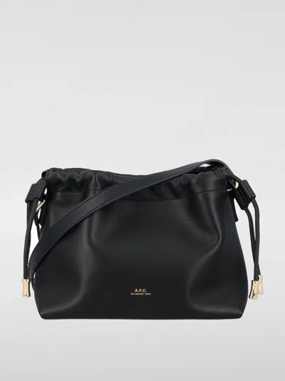 APC CROSSBODY BAGS A. P.C. WOMAN COLOR BLACK,G48636002