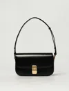 Apc A.p.c. Grace Leather Crossbody Bag