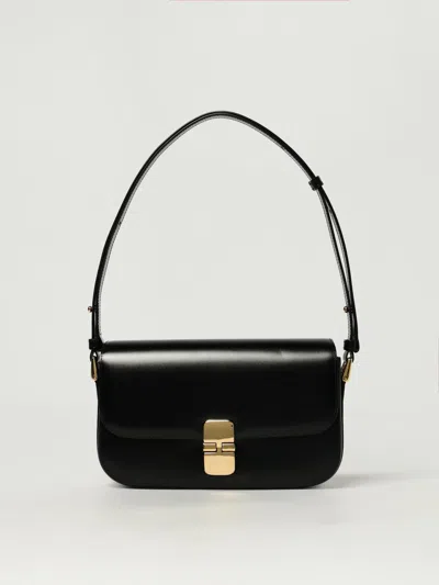 APC CROSSBODY BAGS A. P.C. WOMAN COLOR BLACK,H10693002