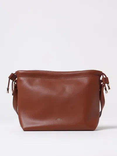 Apc Crossbody Bags A. P.c. Woman Color Brown