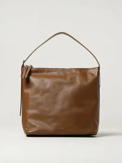 Apc Crossbody Bags A. P.c. Woman Color Brown