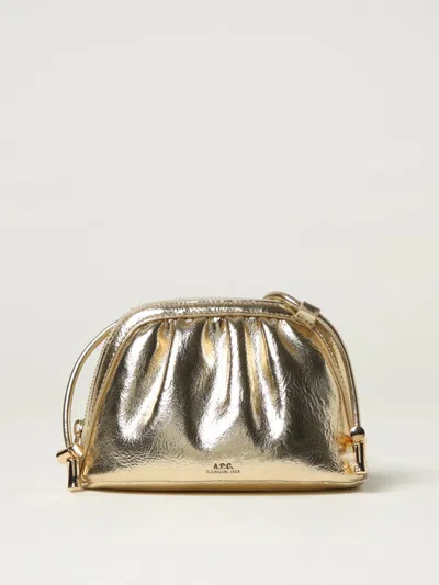Apc Crossbody Bags A. P.c. Woman Color Gold