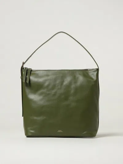 Apc Crossbody Bags A. P.c. Woman Color Green