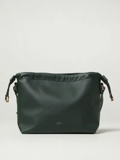 Apc Crossbody Bags A. P.c. Woman Color Green