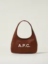 Apc Crossbody Bags A. P.c. Woman Color Hazel In Brown