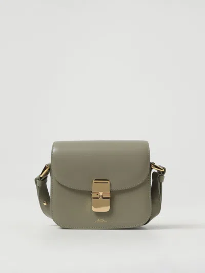 Apc Crossbody Bags A. P.c. Woman Color Green In 绿色