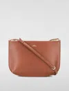 Apc Crossbody Bags A.p.c. Woman Color Leather In Leather