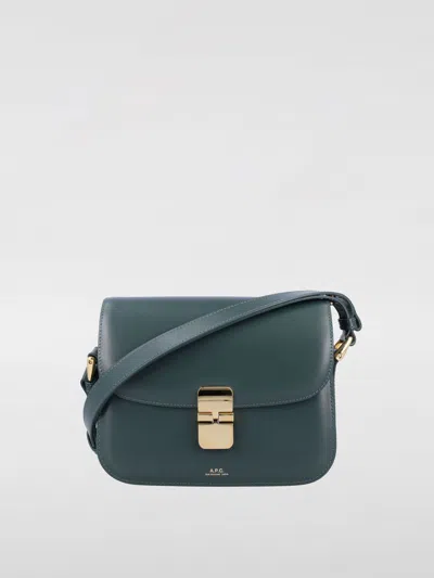 Apc Crossbody Bags A.p.c. Woman Color Petroleum Blue In Petroleum Blue