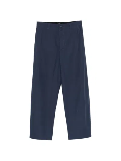 Apc Dan Chinos In Blue