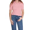 Apc Danae Polo Shirt In Pink In Pink