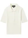 Apc Danae Polo Top In White