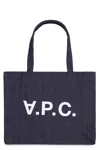 Apc A.p.c. Daniela Logo Detail Tote Bag