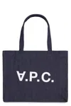 APC DANIELA LOGO DETAIL TOTE BAG