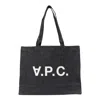 Apc Blue Denim Daniela Shopping Bag In Iai Indigo