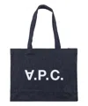 Apc Daniela Tote Bag In Blue