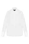 Apc A.p.c. Dante Pleated Shirt In White